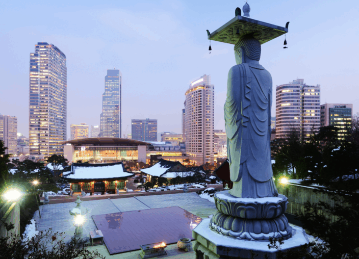 韓国の開運神社体験：「ソウルの奉恩寺で願掛けしてみた！」
